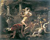 Luca Giordano Canvas Paintings - Il ratto delle Sabine